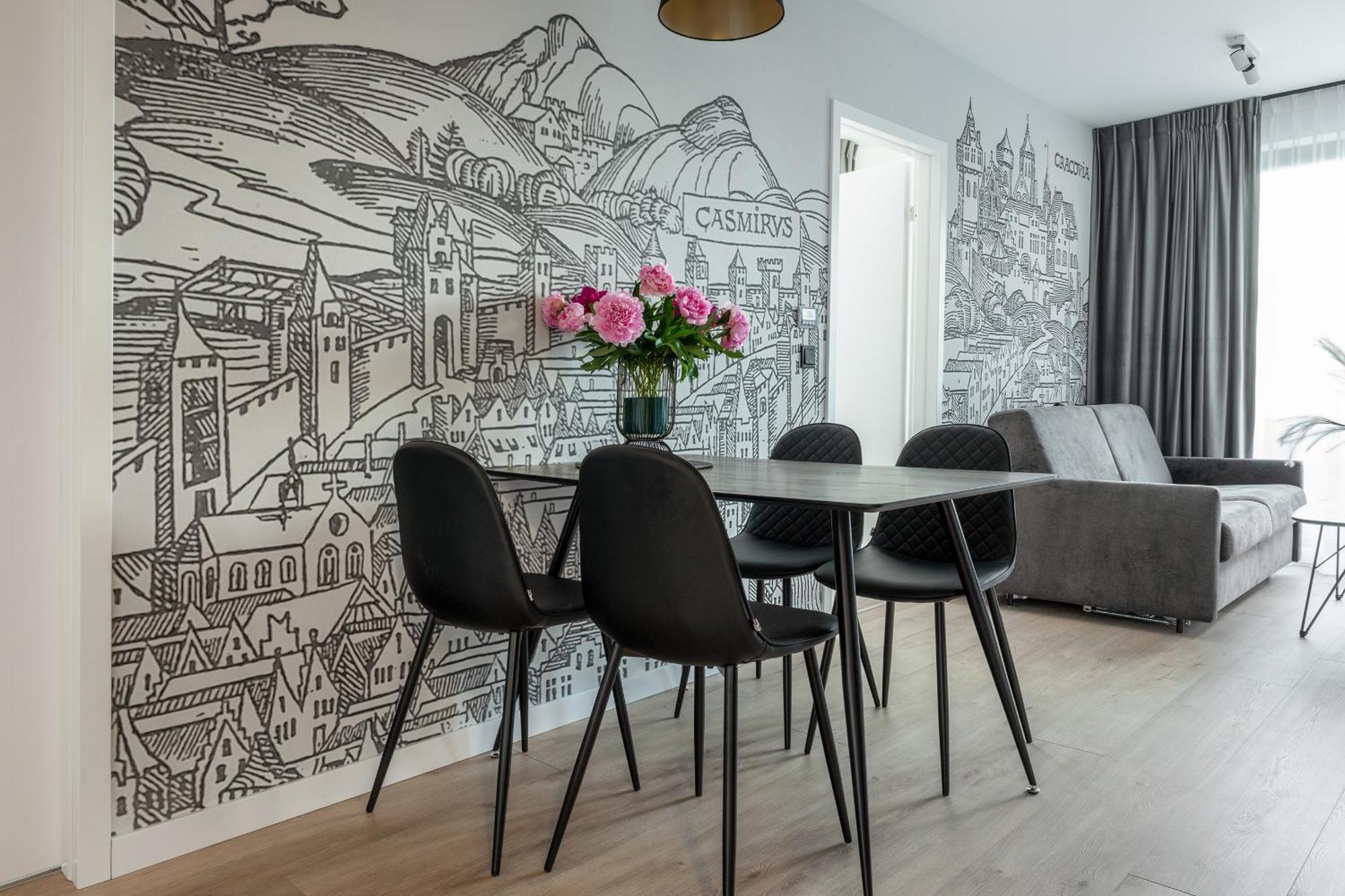 Inpoint Apartments G15 Near Old Town & Kazimierz District & Parking Option Krakow Room photo
